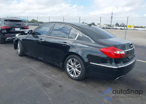 2013 Hyundai Genesis 3.8 z USA, uszkodzony, nr VIN KMHGC4DD0DU241495
